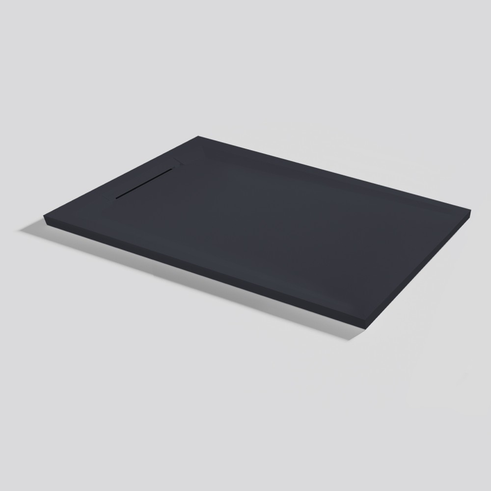 Receveur de douche Flow Zero Negro Rectangulaire 100x70