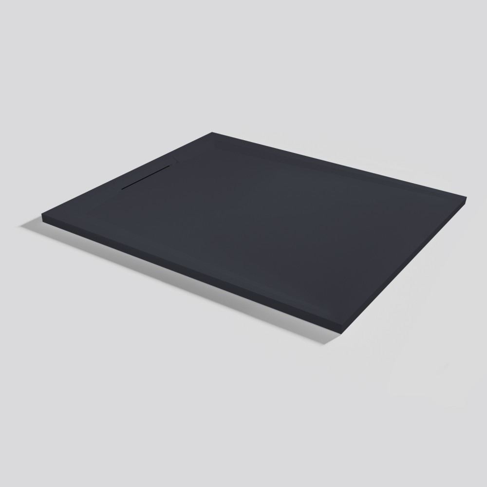 Piatto doccia Flow Zero Negro Rettangolare 120x100