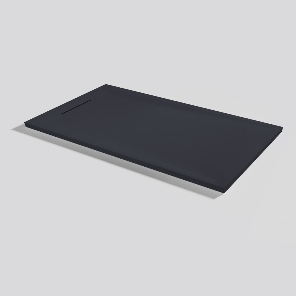Piatto doccia Flow Zero Negro Rettangolare 120x70