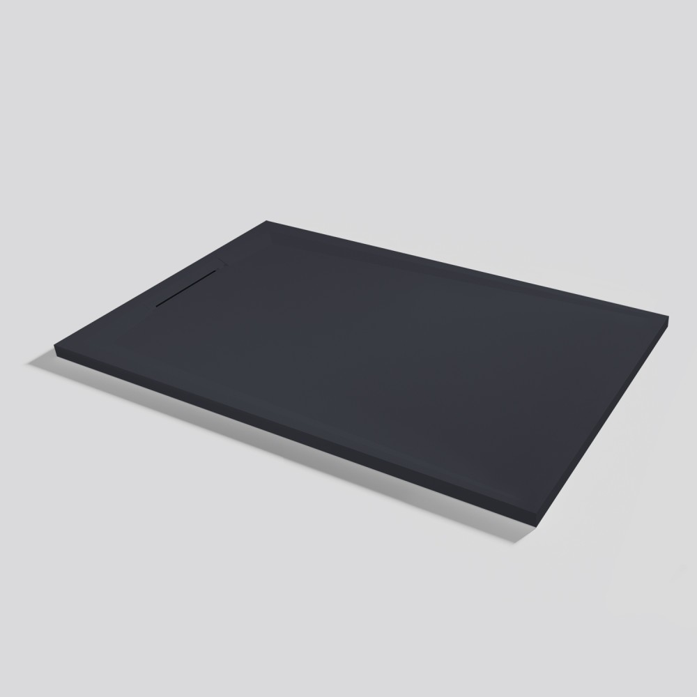 Piatto doccia Flow Zero Negro Rettangolare 140x100