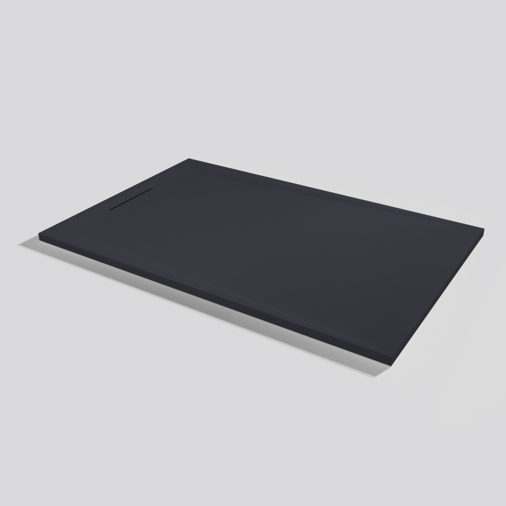 Piatto doccia Flow Zero Negro Rettangolare 160x100