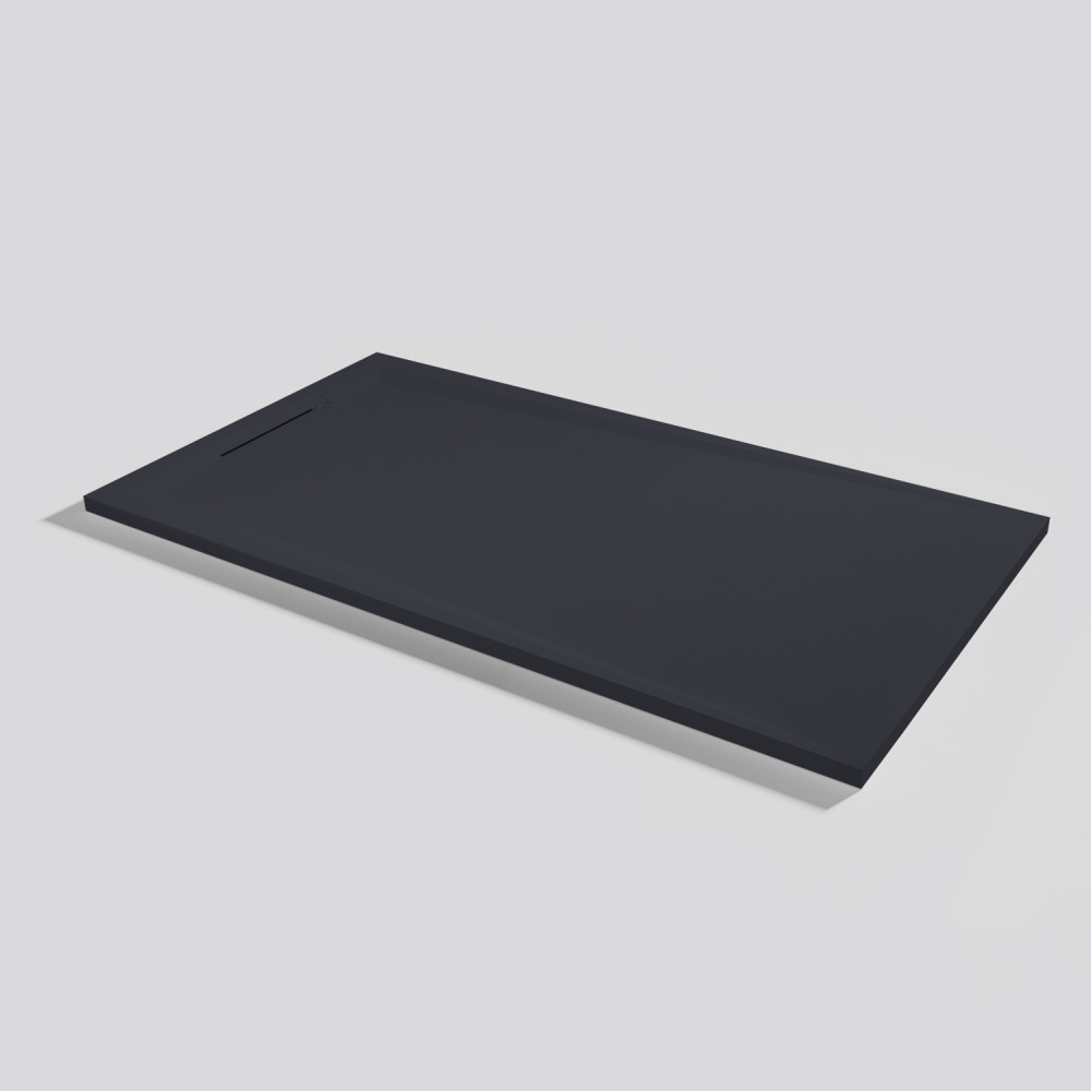 Duschwanne Flow Zero Negro Rechteckig 160x90