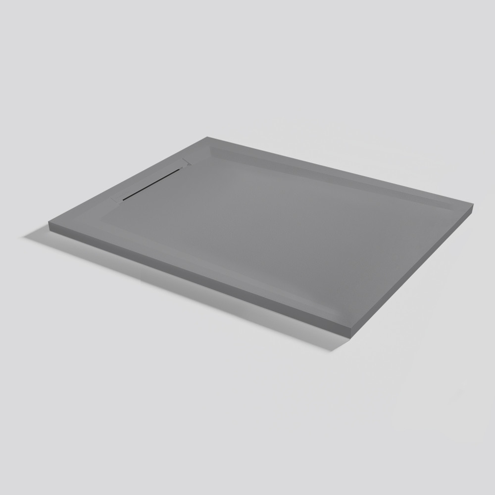 Plato de ducha Flow Zero Platinum Rectangular 100x80
