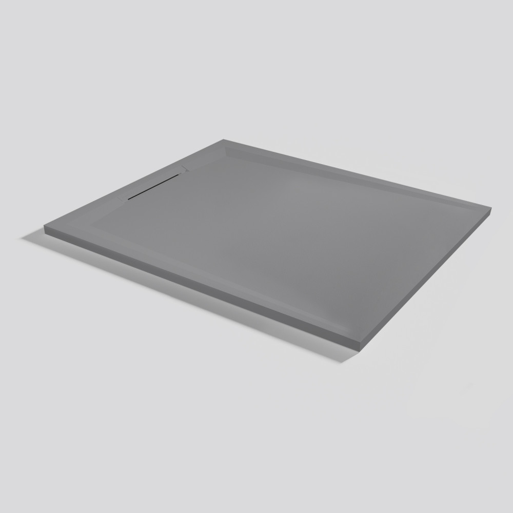 Shower tray Flow Zero Platinum Rectangular 120x100