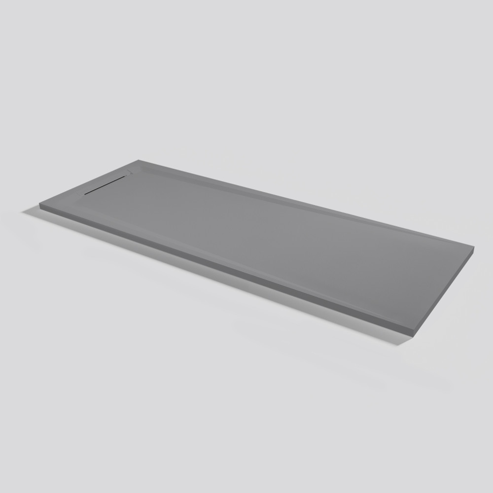 Shower tray Flow Zero Platinum Rectangular 180x70