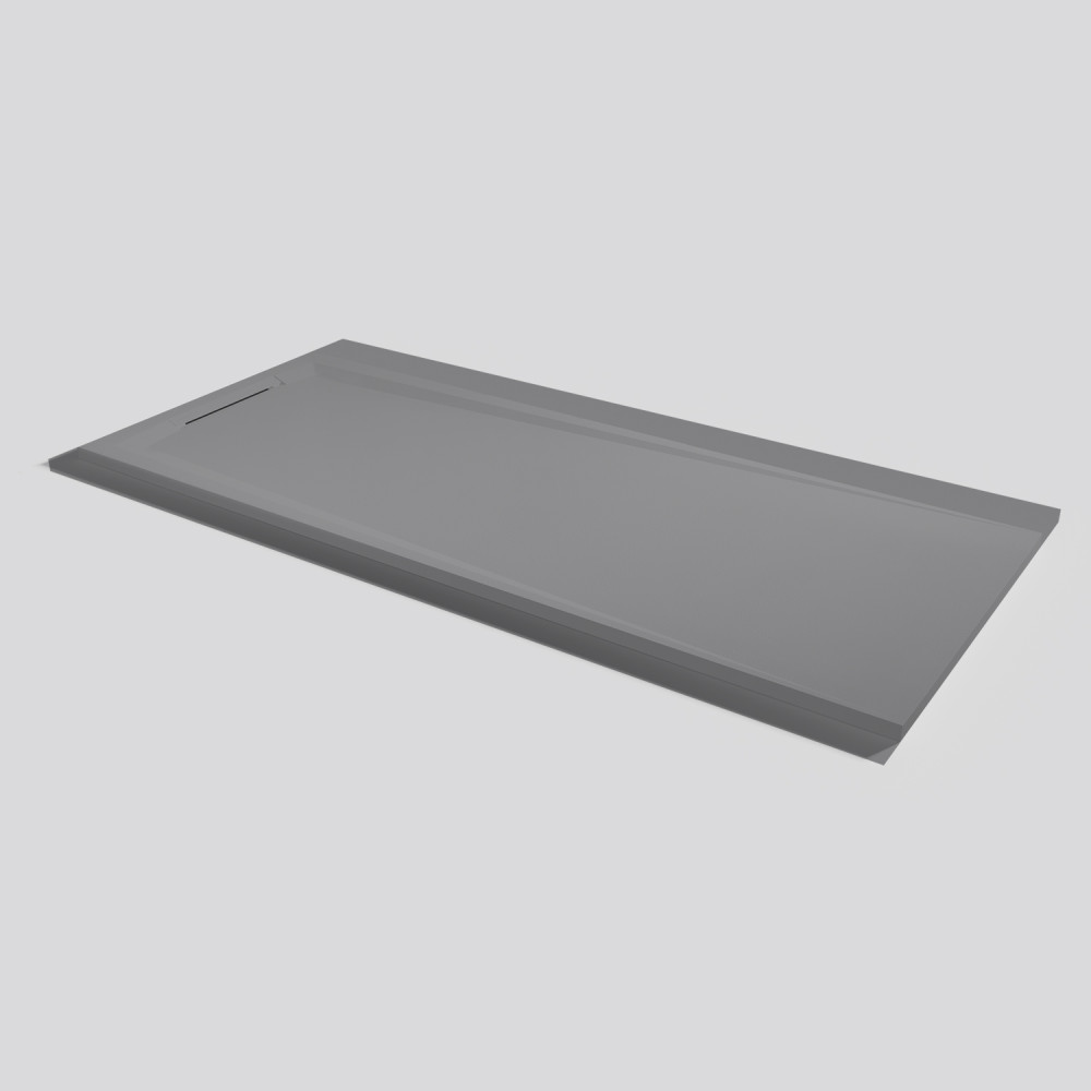 Shower tray Flow Zero Platinum Rectangular 200x80