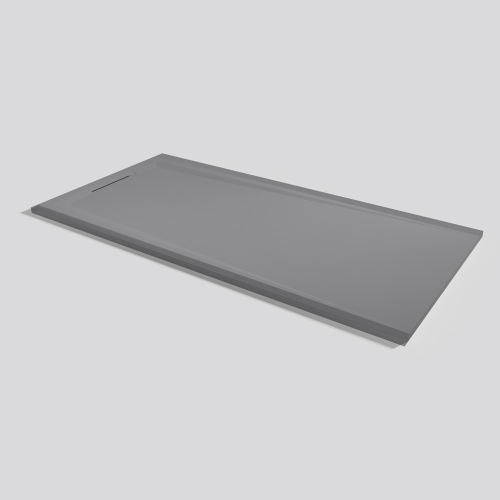 Shower tray Flow Zero Platinum Rectangular 200x90