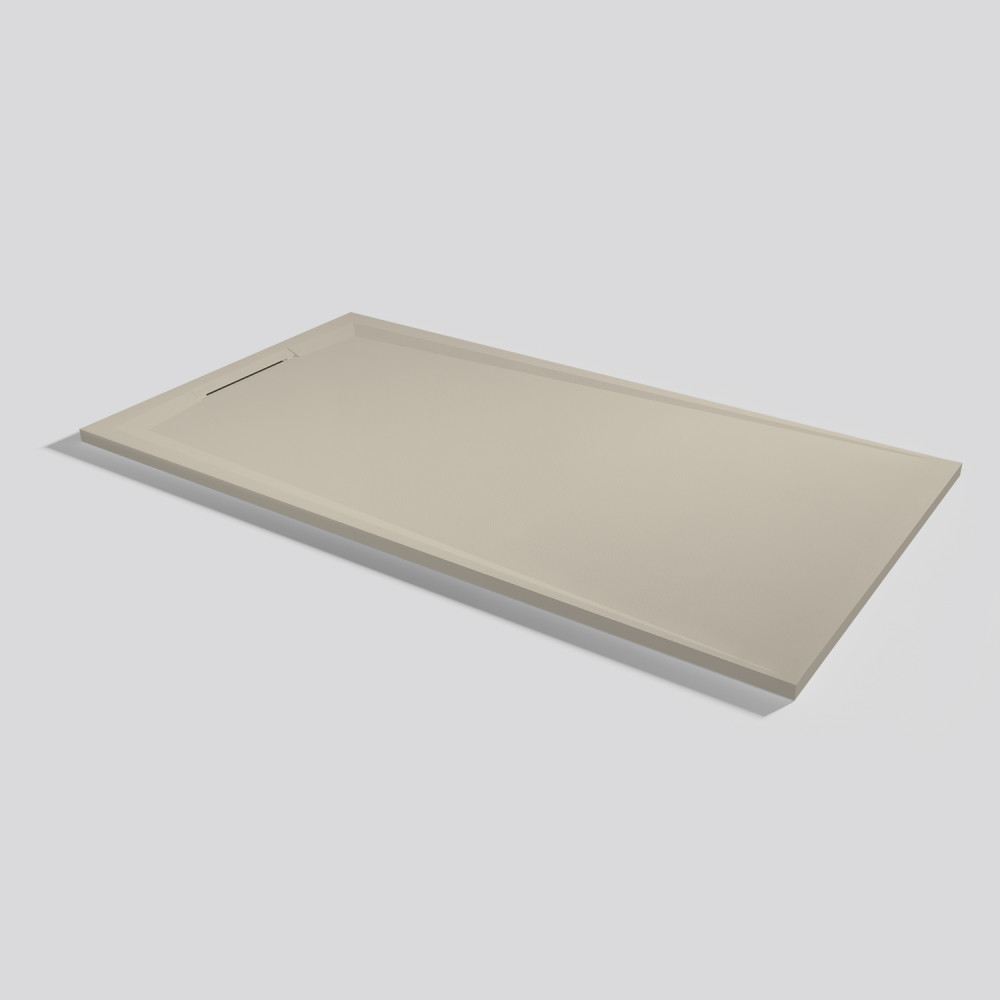Plato de ducha Flow Zero Sand Rectangular 180x100