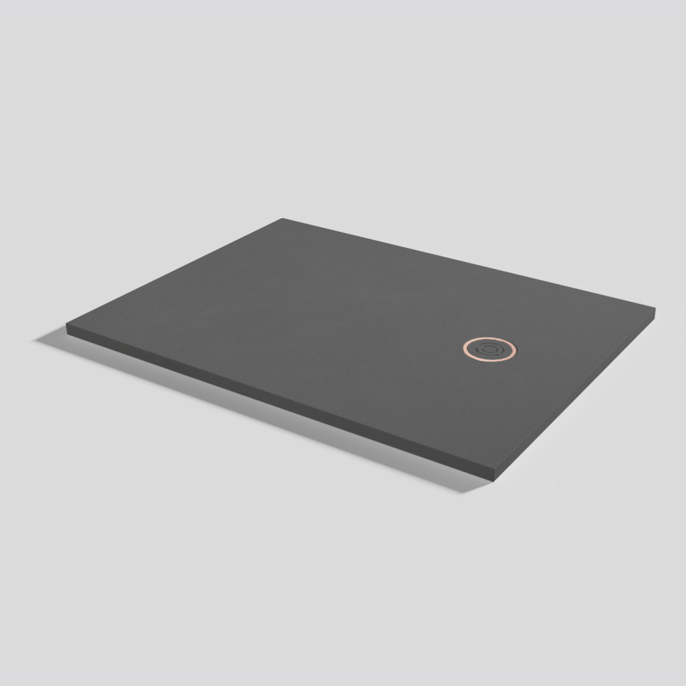 Shower tray Focus Beton Acier Rectangular 120x90