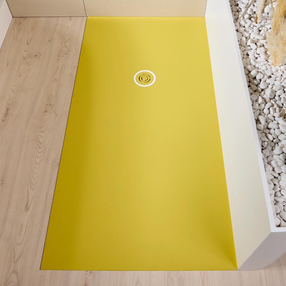 Shower tray Focus Beton Platinum Rectangular 160x100