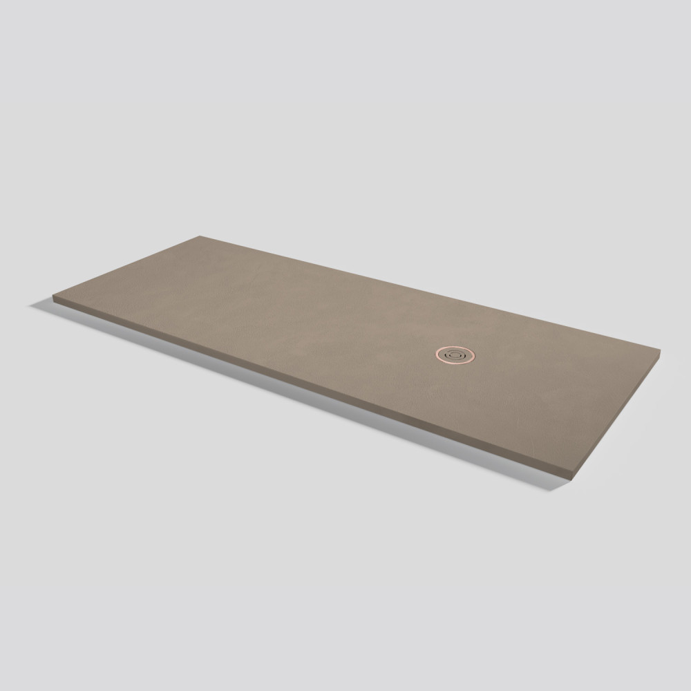 Shower tray Focus Beton Capuccino Rectangular 200x80