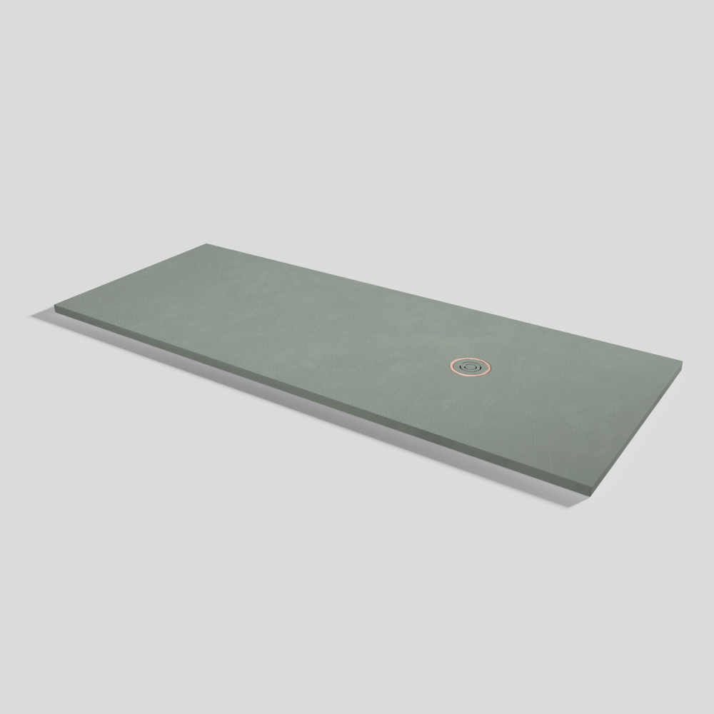 Plato de ducha Focus Beton Forest Rectangular 200x80