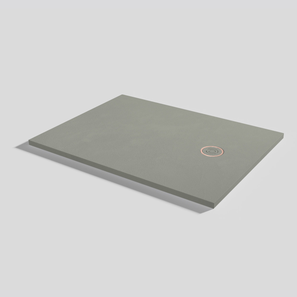 Shower tray Focus Beton Grey Rectangular 120x90