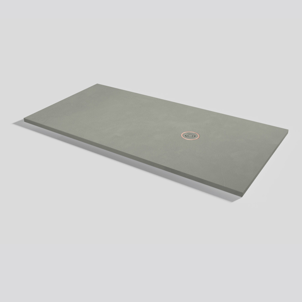 Shower tray Focus Beton Grey Rectangular 180x90