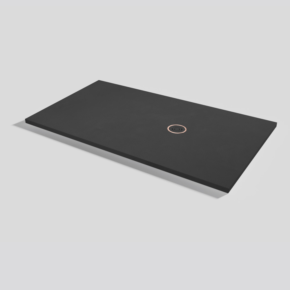 Receveur de douche Focus Beton Ink Rectangulaire 160x90