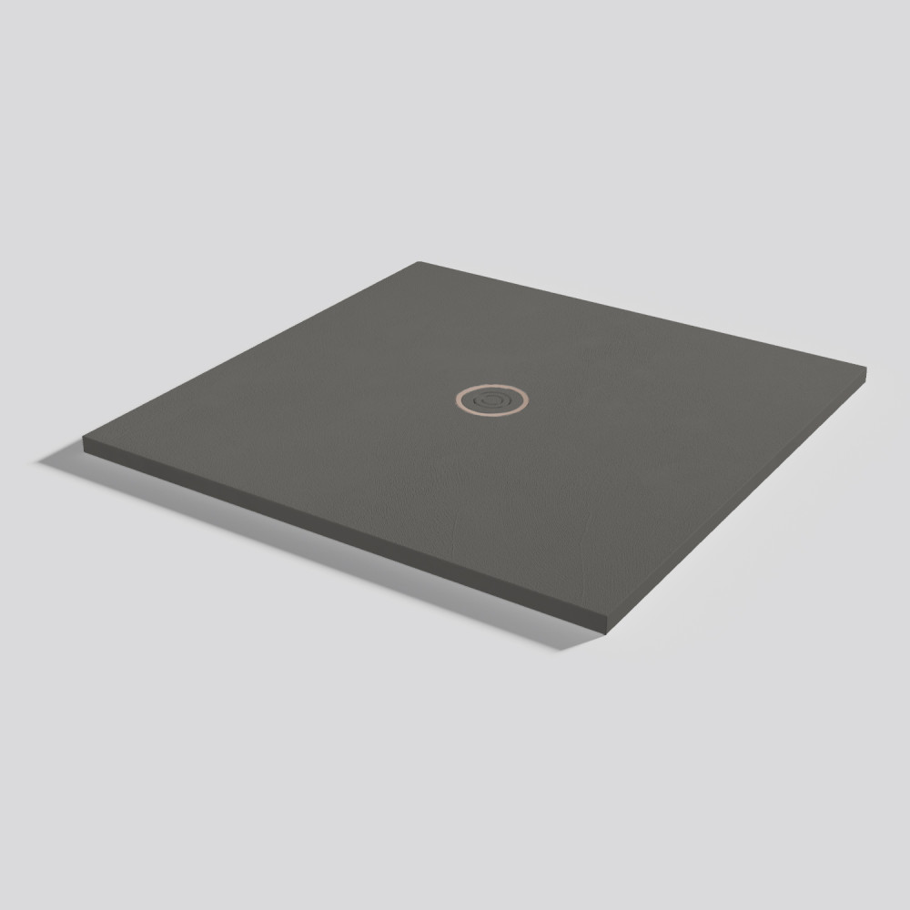 Piatto doccia Focus Beton Lava Quadrato 100x100
