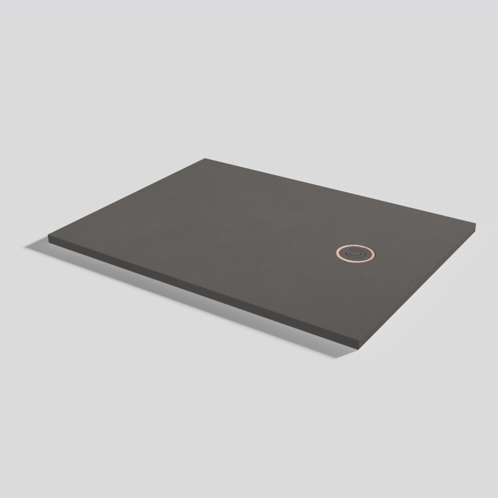 Piatto doccia Focus Beton Lava Rettangolare 120x90