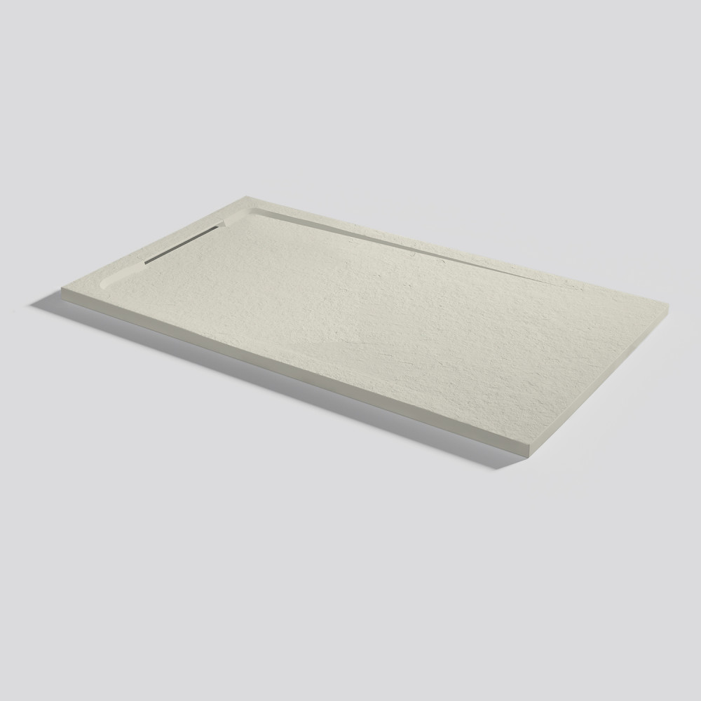 Piatto doccia Halo Slate Beige Rettangolare 120x70