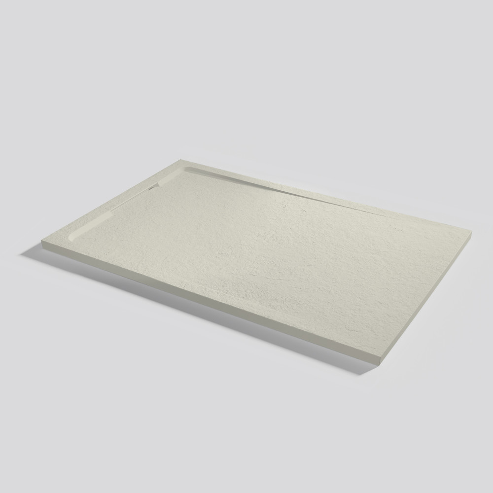 Receveur de douche Halo Slate Beige Rectangulaire 140x90