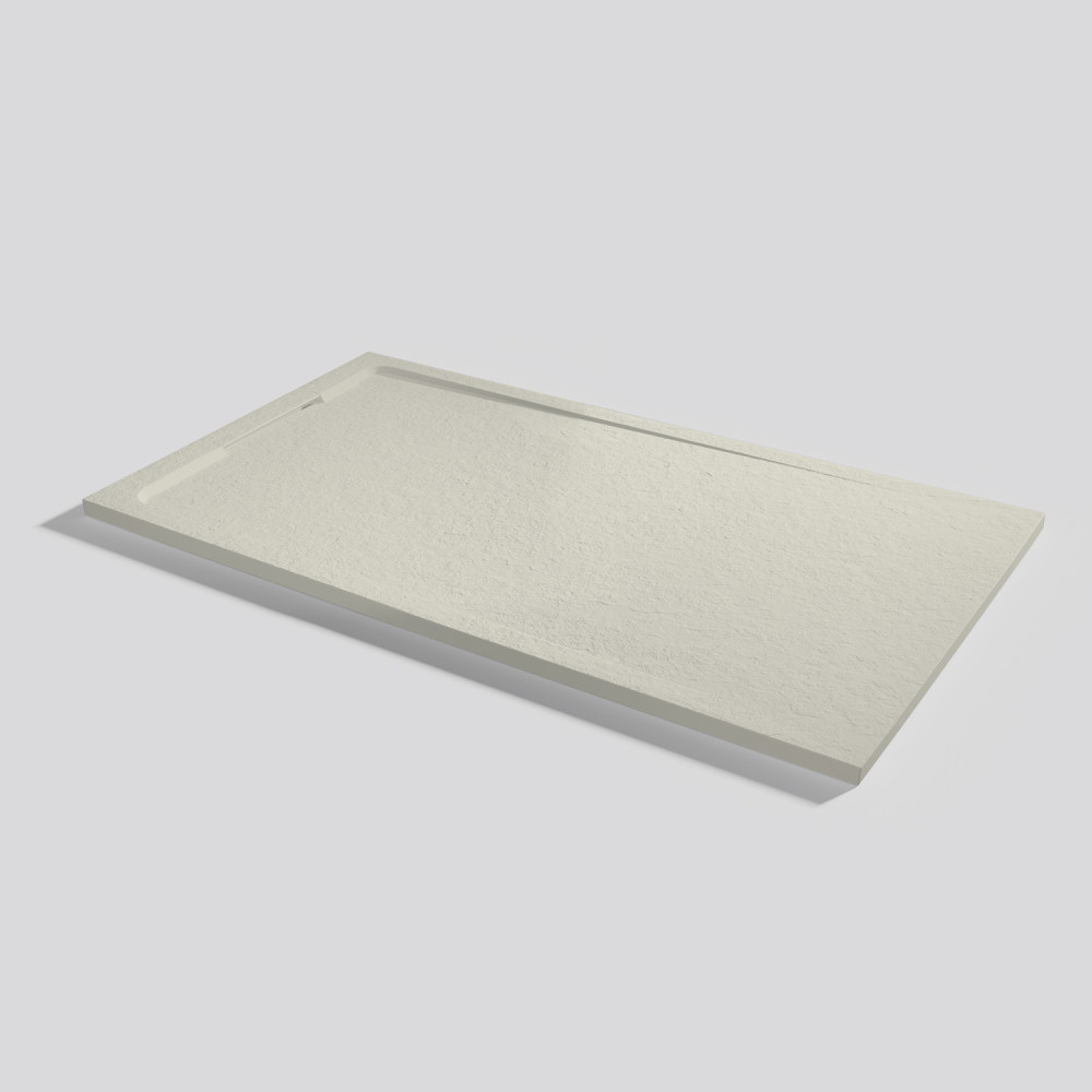 Piatto doccia Halo Slate Beige Rettangolare 160x90