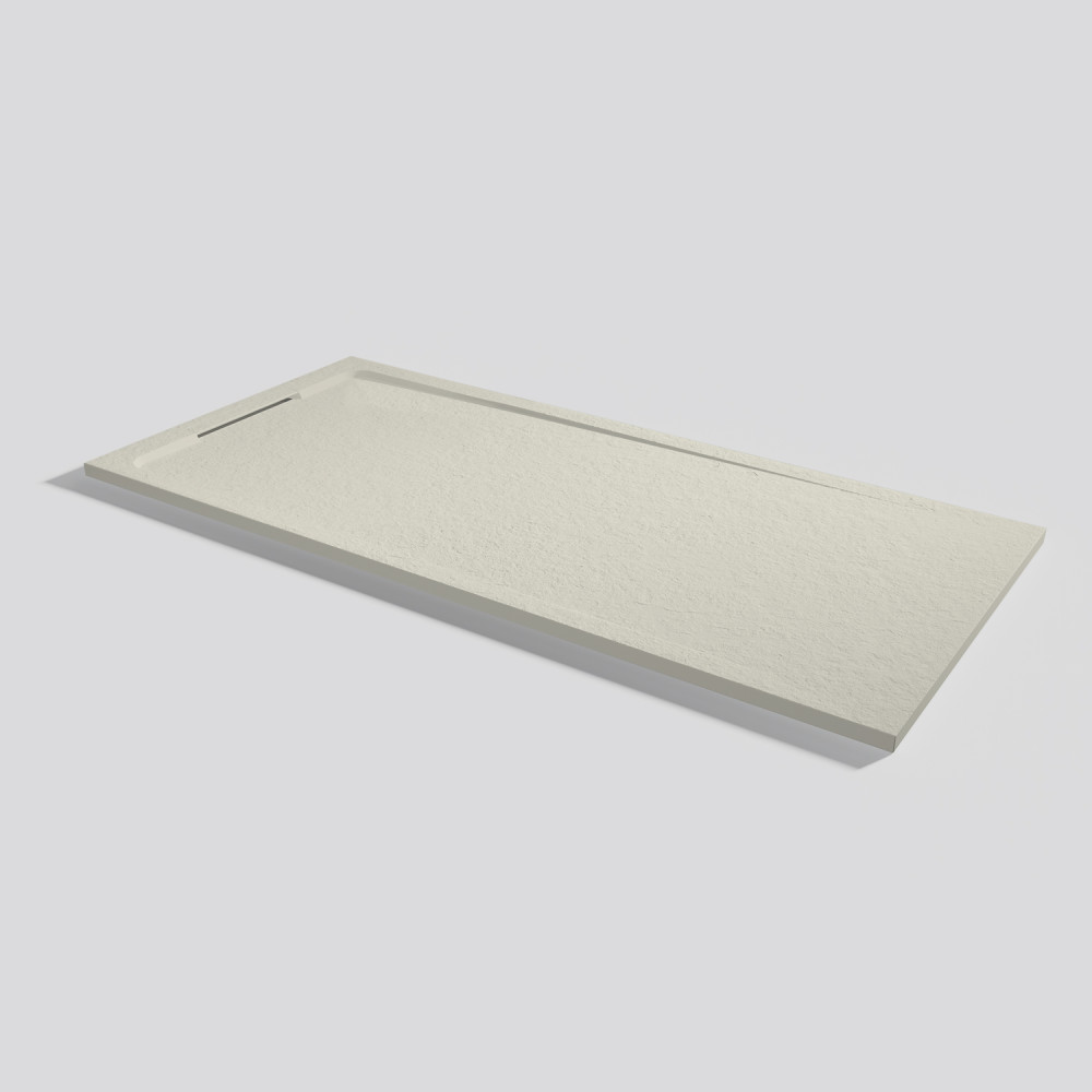 Receveur de douche Halo Slate Beige Rectangulaire 180x80