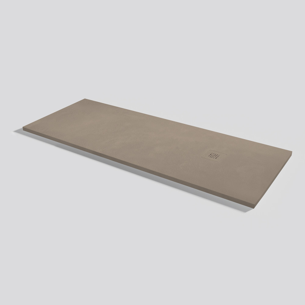 Plato de ducha Halo Slate Capuccino Rectangular 180x70