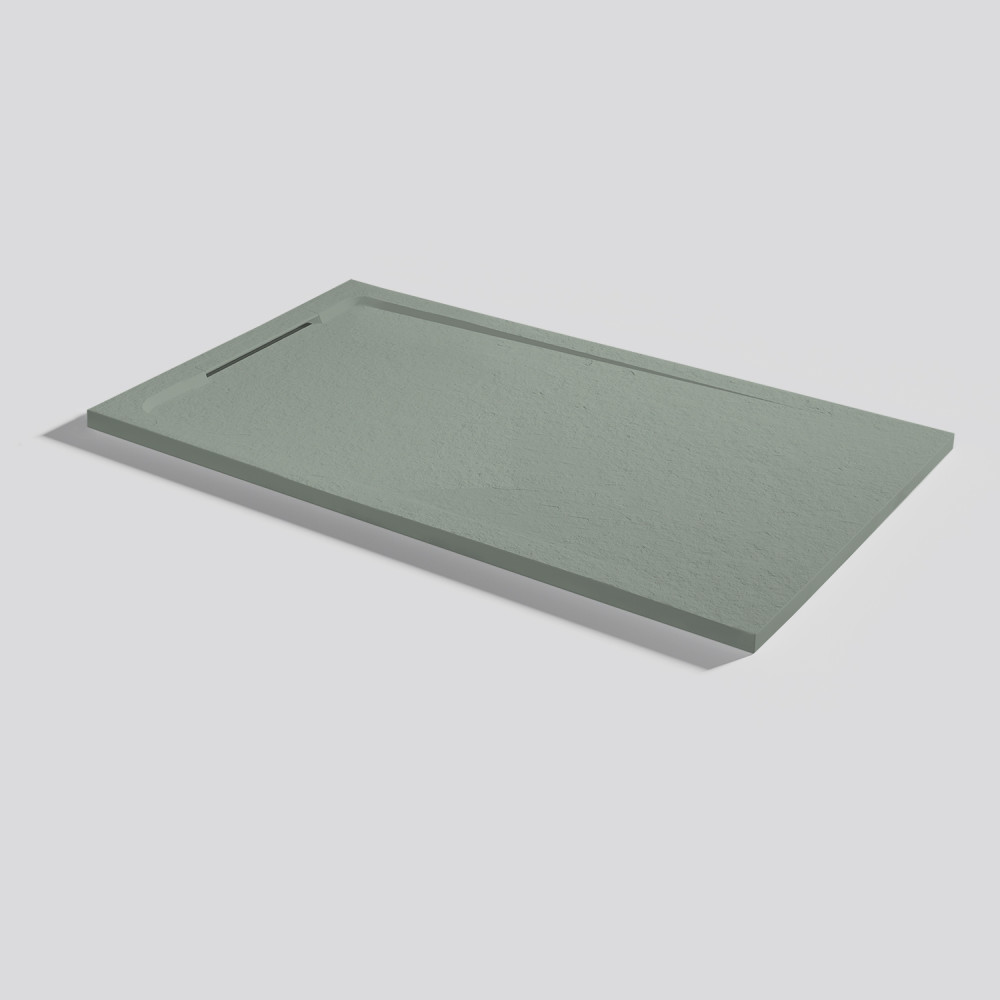 Plato de ducha Halo Slate Forest Rectangular 120x70