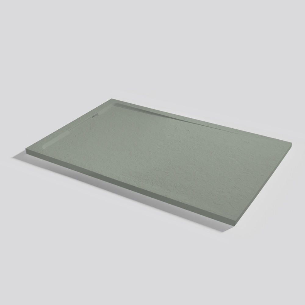 Shower tray Halo Slate Forest Rectangular 140x90