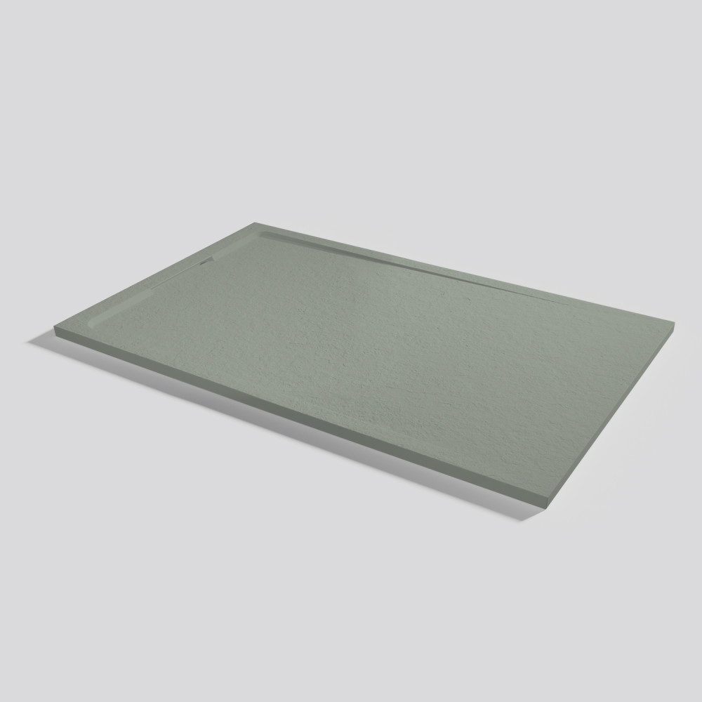 Plato de ducha Halo Slate Forest Rectangular 160x100
