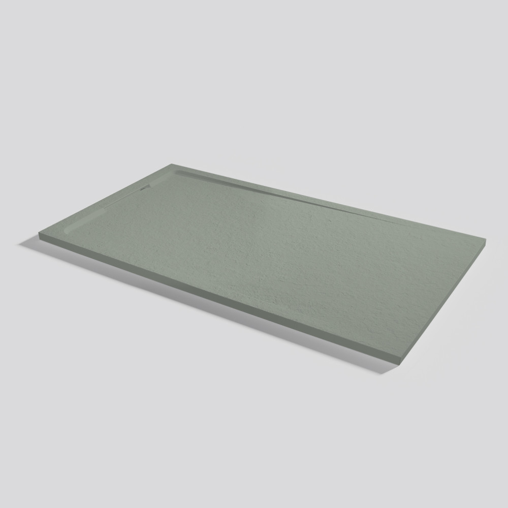 Plato de ducha Halo Slate Forest Rectangular 160x90