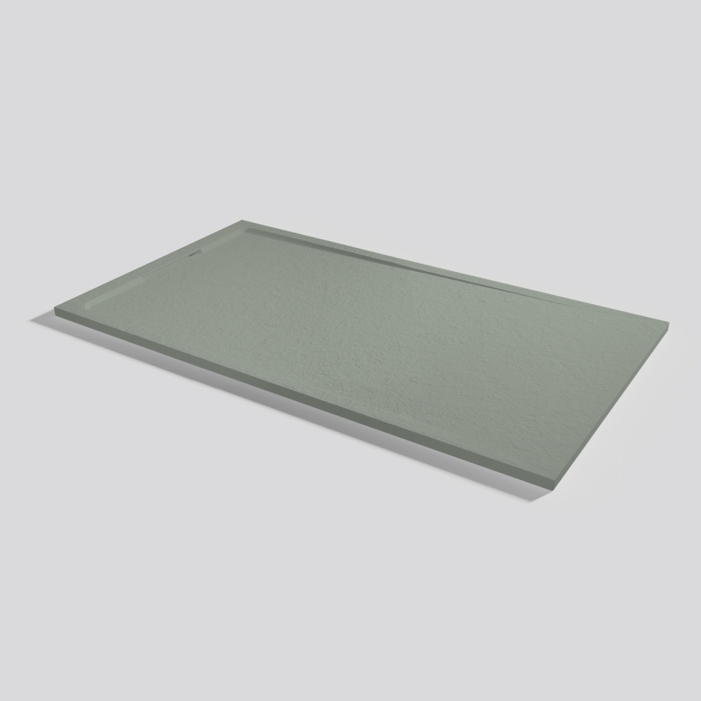 Plato de ducha Halo Slate Forest Rectangular 180x100