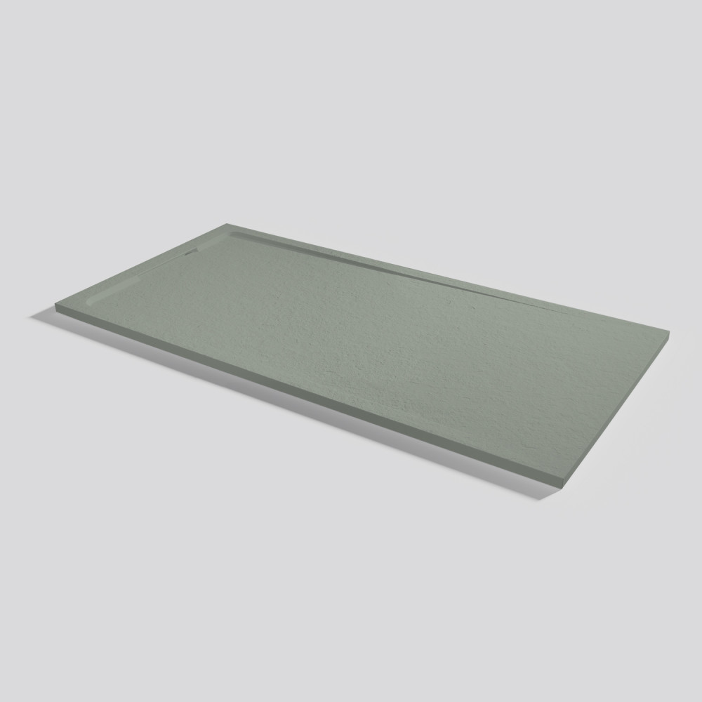 Shower tray Halo Slate Forest Rectangular 180x90