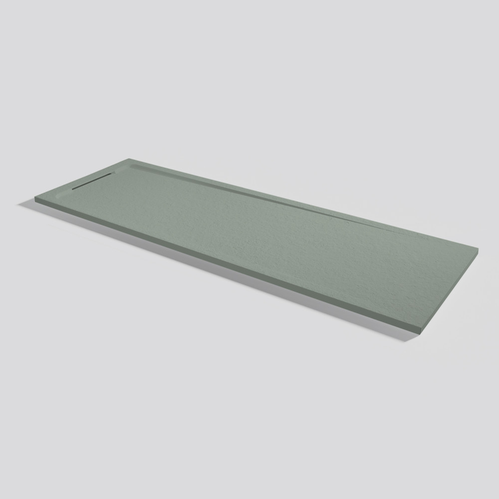 Shower tray Halo Slate Forest Rectangular 200x70