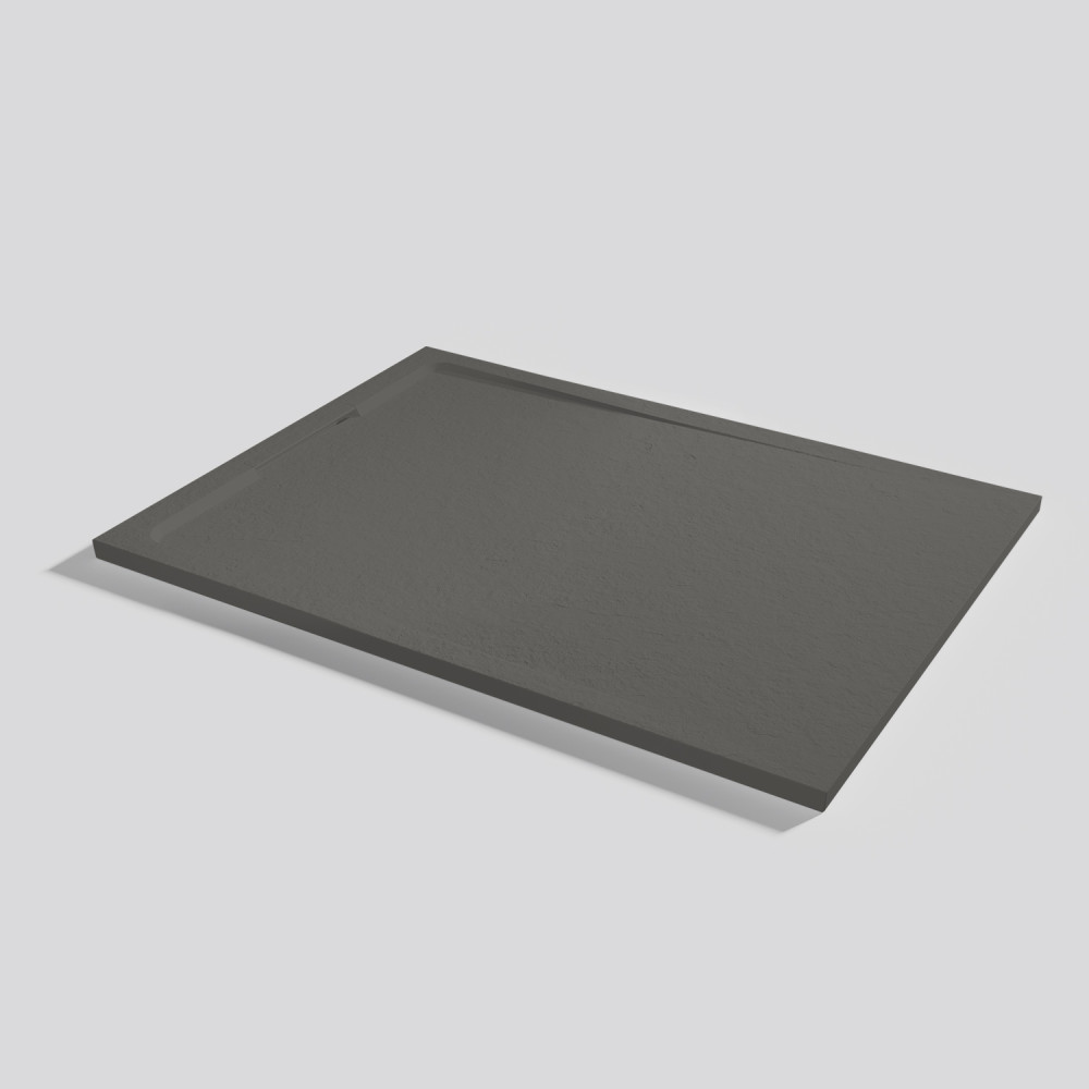 Plato de ducha Halo Slate Lava Rectangular 140x100