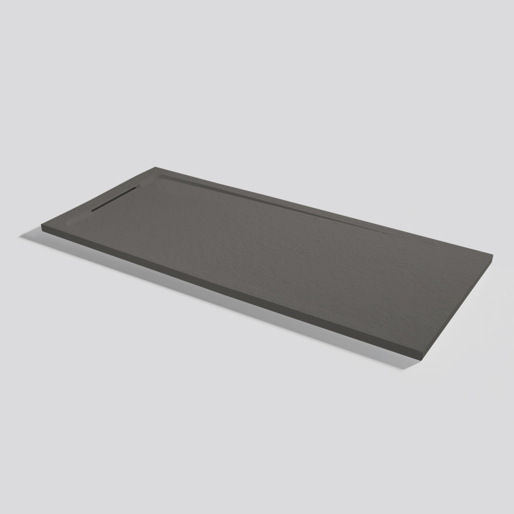 Piatto doccia Halo Slate Lava Rettangolare 160x70
