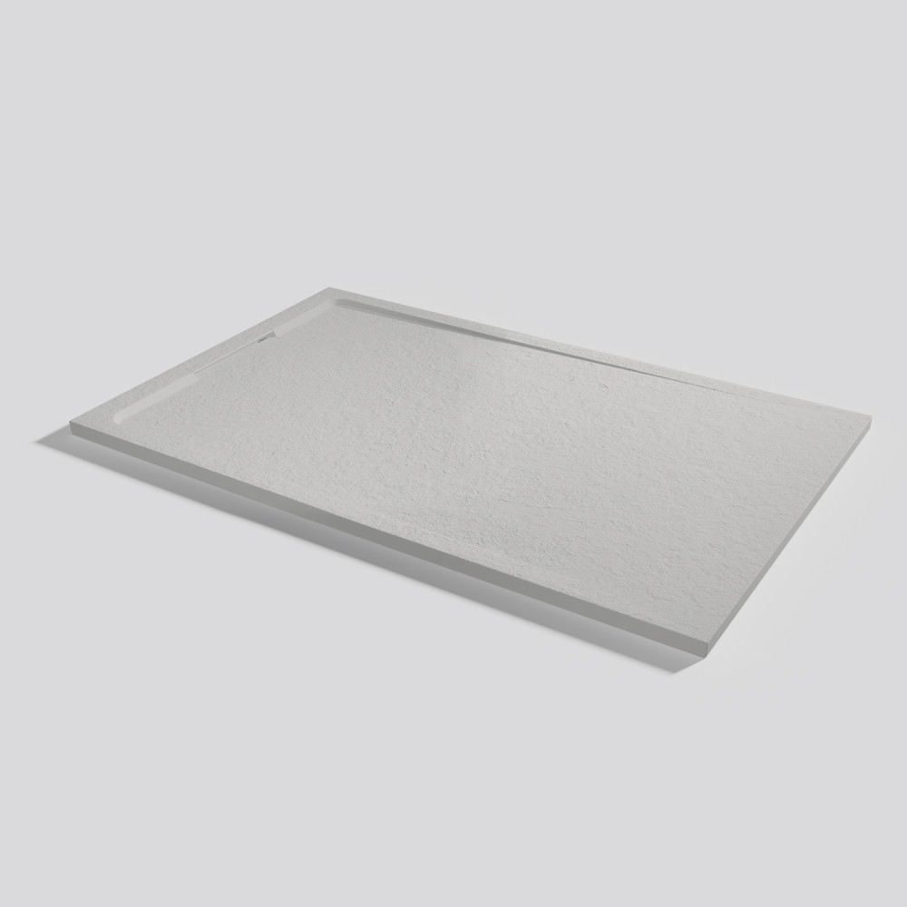 Plato de ducha Halo Slate Marfil Rectangular 160x100