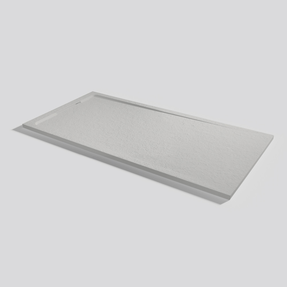 Plato de ducha Halo Slate Marfil Rectangular 180x90