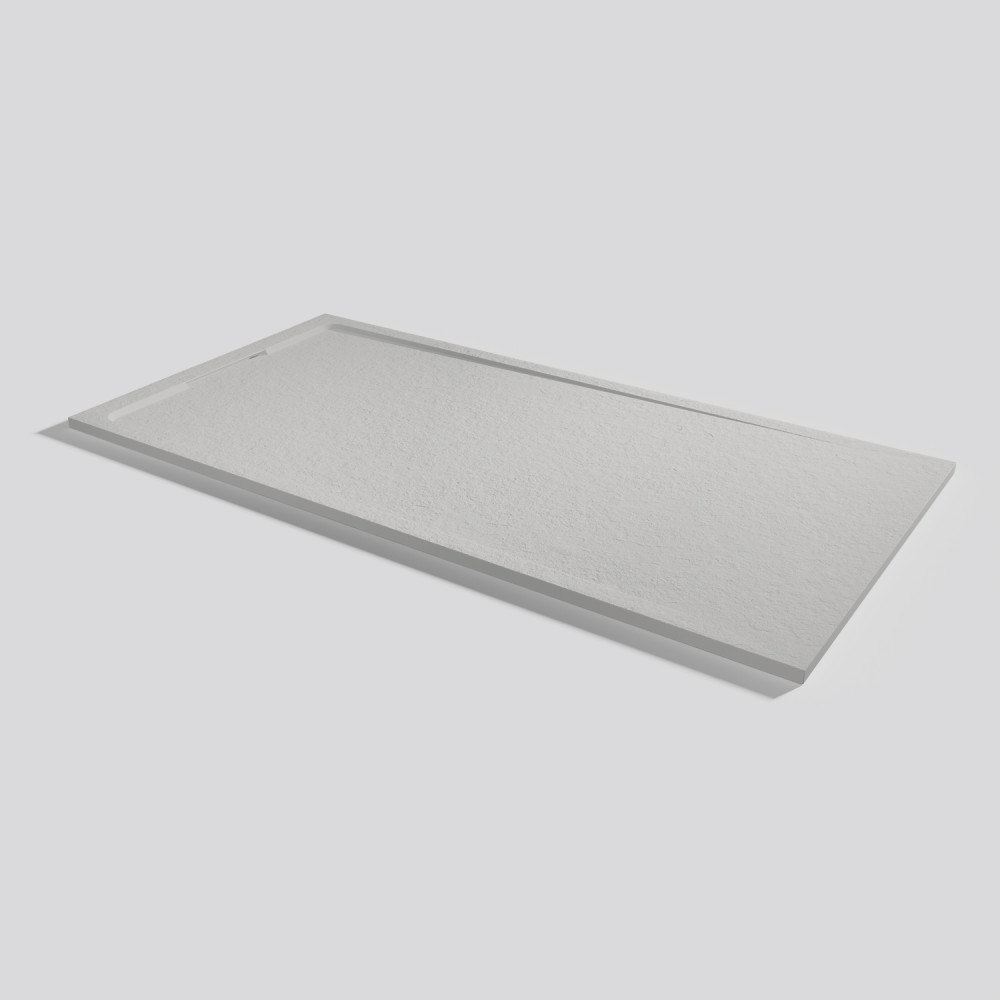 Plato de ducha Halo Slate Marfil Rectangular 200x100