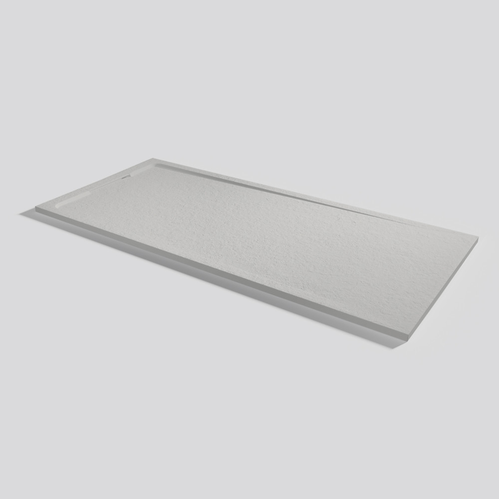 Plato de ducha Halo Slate Marfil Rectangular 200x90