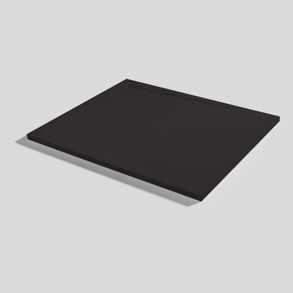 Plato de ducha Halo Slate Moka Rectangular 100x90