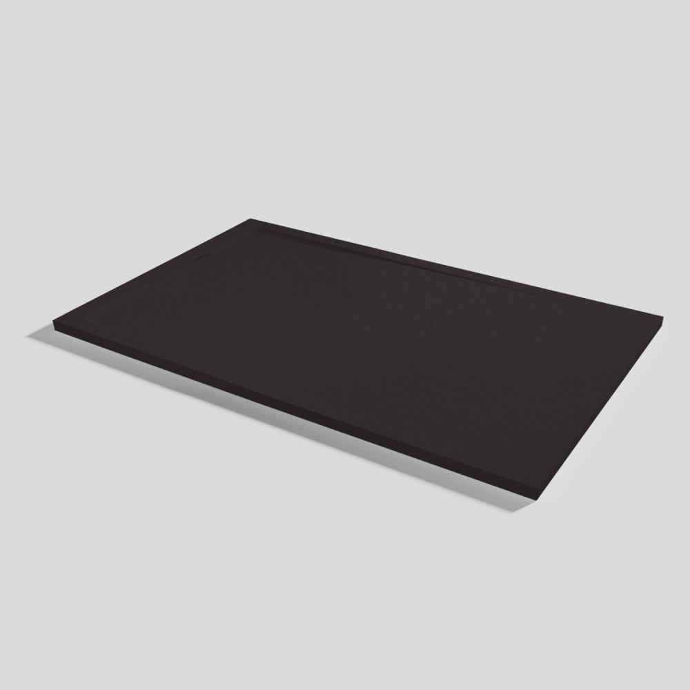Plato de ducha Halo Slate Moka Rectangular 160x100