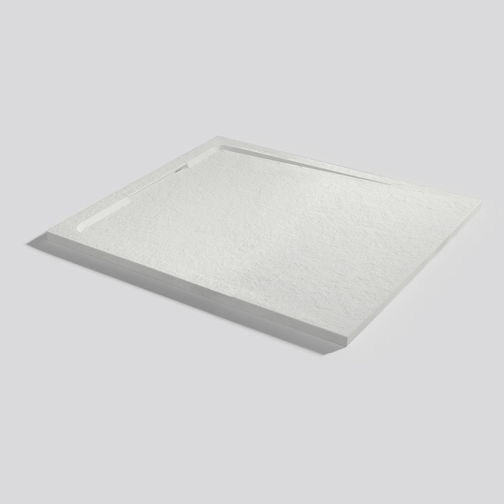 Plato de ducha Halo Slate Nacar Rectangular 100x90