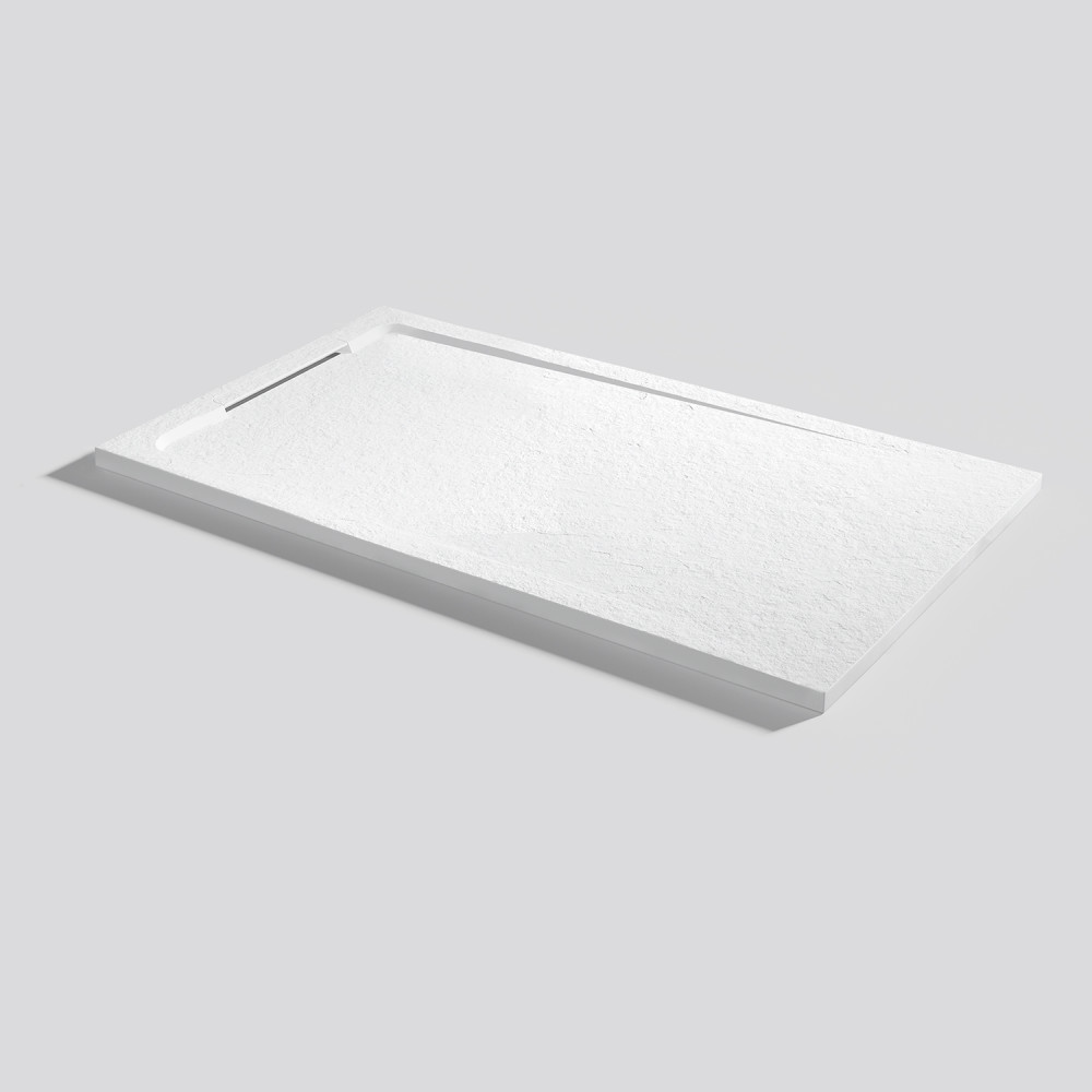Plato de ducha Halo Slate Nacar Rectangular 120x70