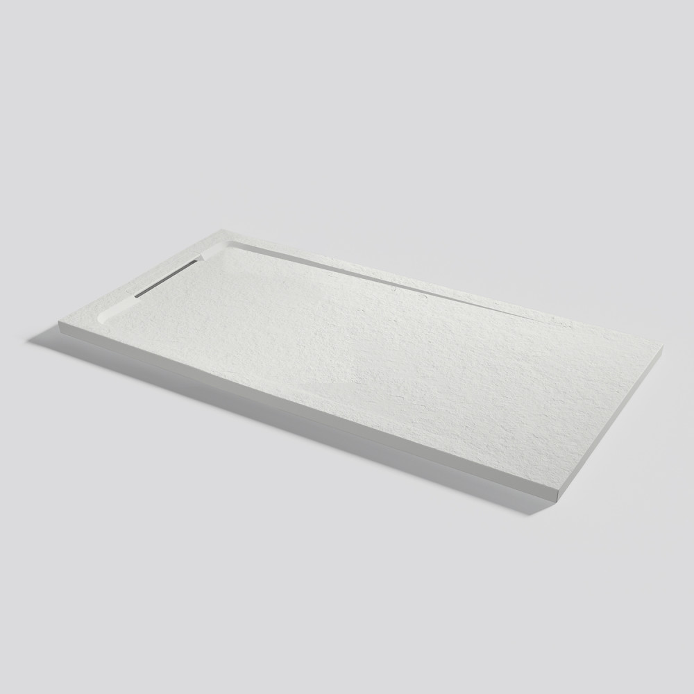 Plato de ducha Halo Slate Nacar Rectangular 140x70