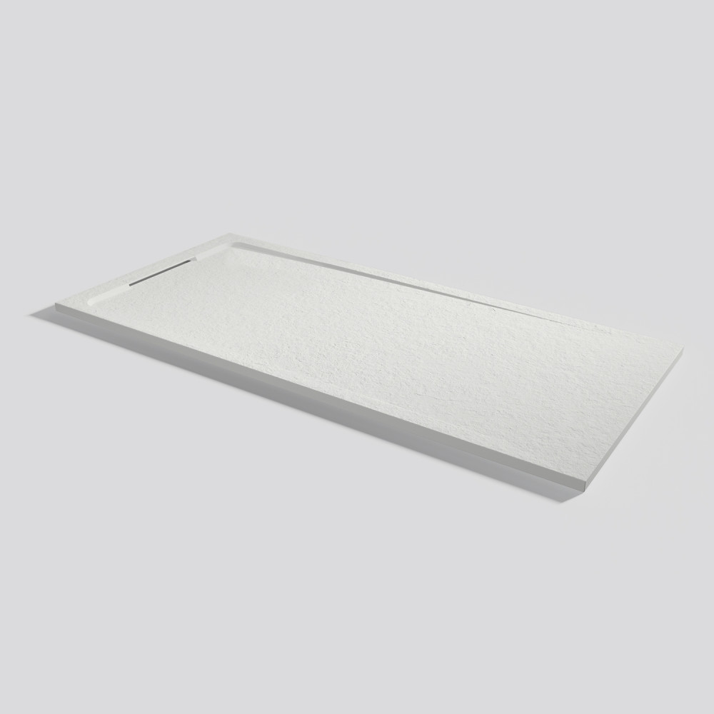 Plato de ducha Halo Slate Nacar Rectangular 180x80