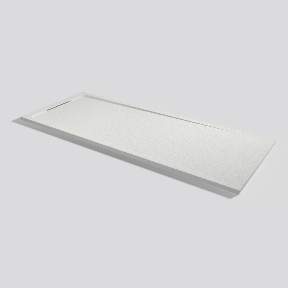 Plato de ducha Halo Slate Nacar Rectangular 200x80