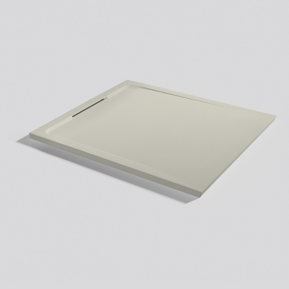 Piatto doccia Halo Zero Beige Rettangolare 100x90