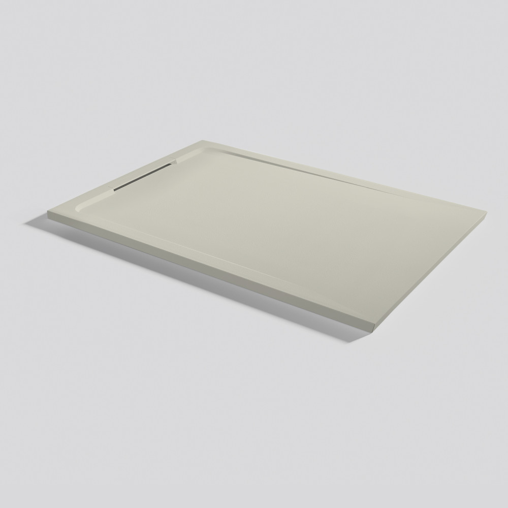 Plato de ducha Halo Zero Beige Rectangular 120x80