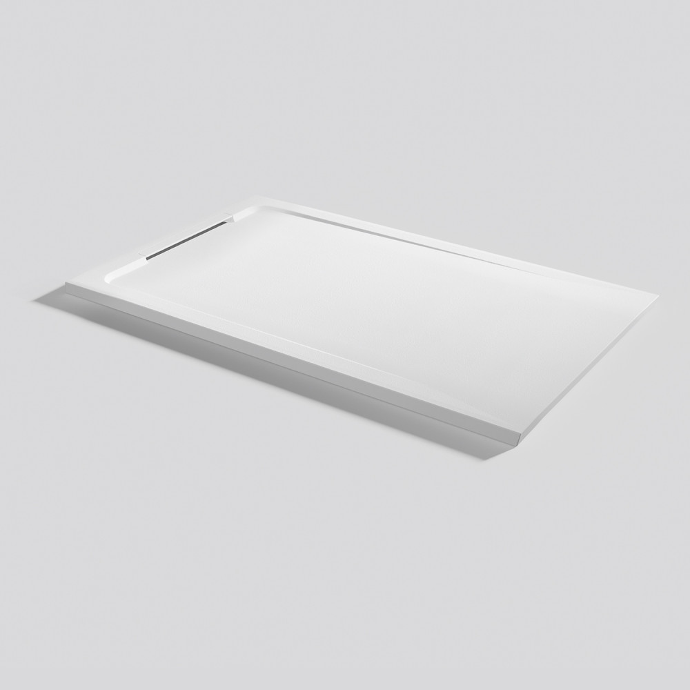 Plato de ducha Halo Zero Blanco Rectangular 120x70
