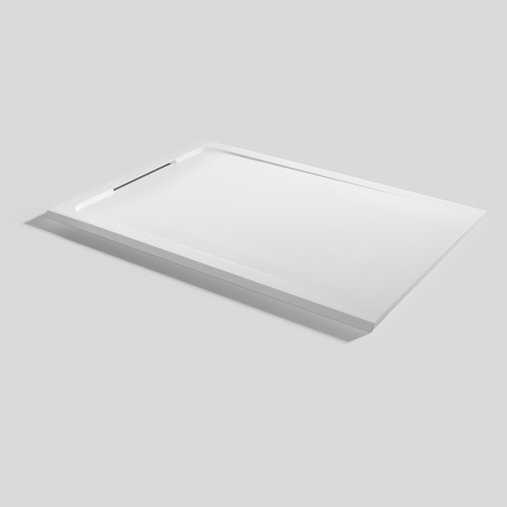 Plato de ducha Halo Zero Blanco Rectangular 120x80